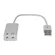 Interface Placa de som CMS USB x P2 7.1 Áudio