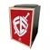 Cajon Jaguar CJ1000 K2 COR 018 Fé - Vermelho