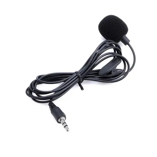 Microfone Lapela MXT 54.1.150 MX-L01 P2 Stereo 90cm