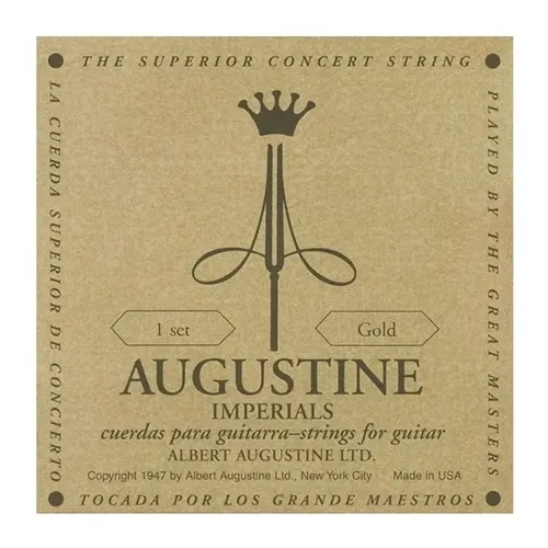 Encordoamento para Violão Nylon Augustine Imperial Gold