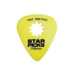 Palheta Cleartone Starpicks .73 Amarela