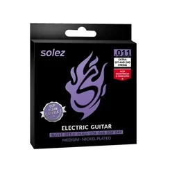 Encordoamento para Guitarra Solez SLG11 .011 DLP