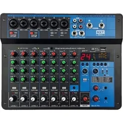 Mesa de Som 8 Canais MXT MX-8T