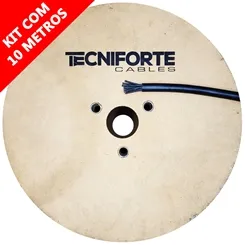 Kit com 10 Metros Multicabo 12 Vias Tecniforte S12 12X24AWG