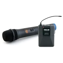 Microfone sem Fio (1 Bastão) Vokal VWB-30 para Câmeras e Smartphones