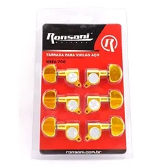 Tarraxa para Violão/ Guitarra 3+3 Ronsani MHV-700 Blindada