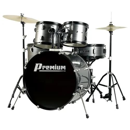 Bateria Premium DX722 com Pratos e Bancos - Bumbo 22"
