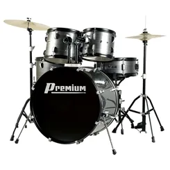 Bateria Premium DX722 com Pratos e Bancos - Bumbo 22"