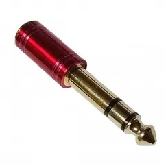 Plug Adaptador P-10 Stereo X J P-2 Stereo Santo Angelo Niquelado