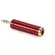 Plug Adaptador P-2 Stereo X J P-10 Stereo Santo Angelo Niquelado