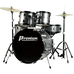 Bateria Premium DX720 com Pratos e Bancos - Bumbo 20"