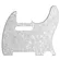 Escudo para Guitarra CMS Telecaster 3 Camadas