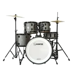 Bateria RMV Scorpion Aspire 20 10/12/14/14/20 Com Pratos