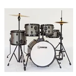 Bateria RMV Scorpion Aspire Juv. 18 10/12/14/10/18 Com Pratos