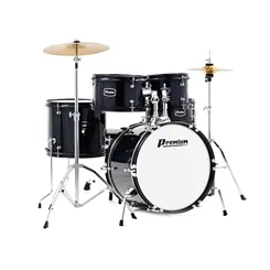 Bateria Juvenil Premium DX45J com Pratos e Banco - Bumbo 16"