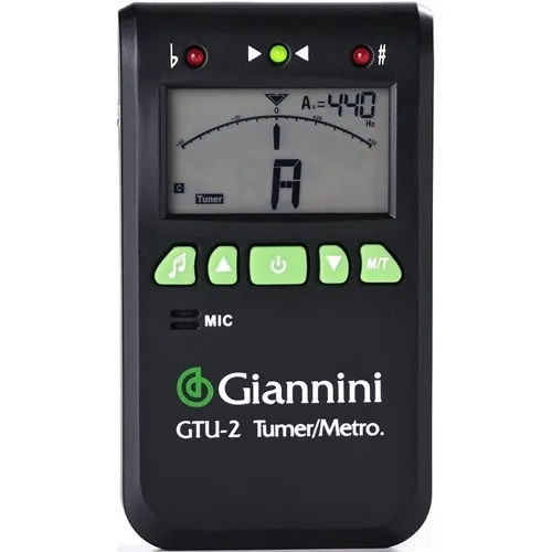 Afinador Metrônomo Eletrônico Giannini GTU-2 Digital