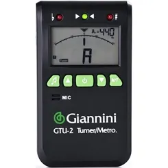 Afinador Metrônomo Eletrônico Giannini GTU-2 Digital