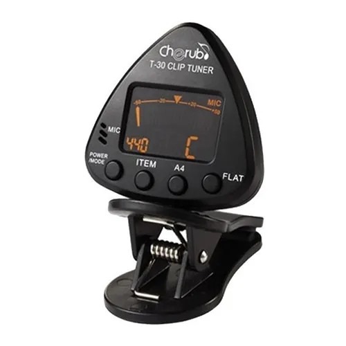 Afinador Eletrônico Cherub T-30 Clip Tuner