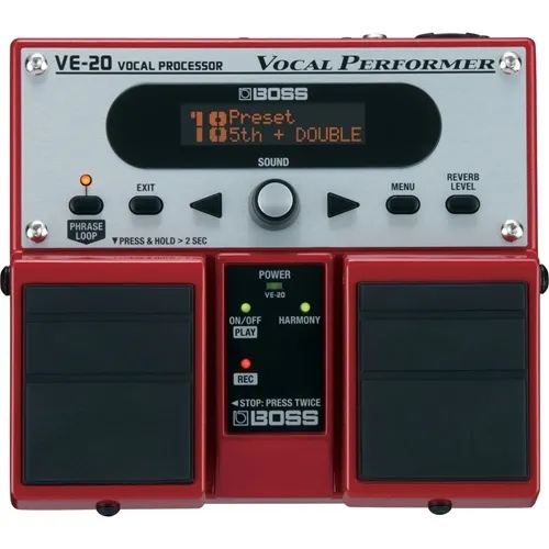Pedal para Voz Boss VE-20