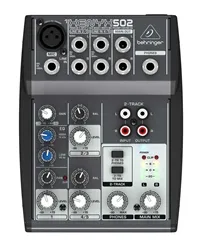 Mesa de Som 5 Canais Behringer Xenyx 502