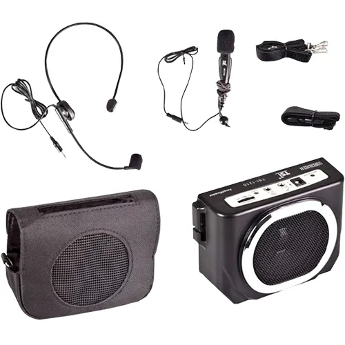 Microfone com Amplificador TSI-1210 para Uso Interno