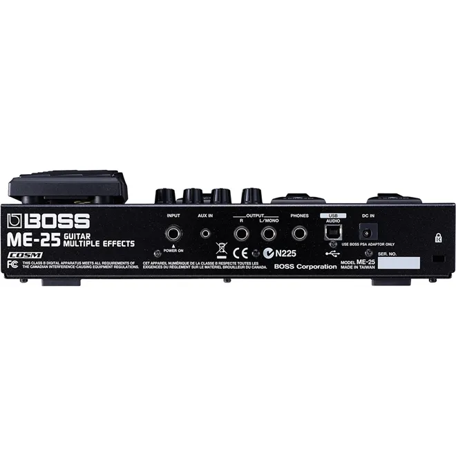 ギター BOSS ME-25 Pedaleira para Guitarra Boss ME-25 - Pedaleira para Guitarra