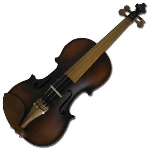Violino 4/4 Nhureson Madeira Exposta (Envelhecido Fosco Completo)