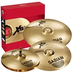 Kit de Pratos Sabian XS20 Performance 14"HH/16"CR/20"RD/18"CR