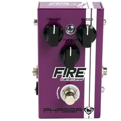 Pedal para Guitarra Fire Phaser Cacau Santos