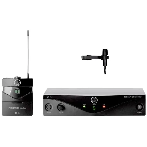 Microfone Sem Fio (Lapela) AKG Perception 45 Banda C3 Lapela