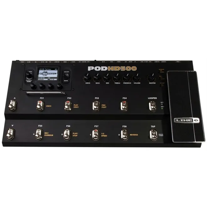 Pedaleira para Guitarra Line 6 POD HD 500 - Pedaleira para
