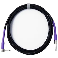 Cabo P10 X P10/90° Tecniforte LV10LNI Reto-L Live Emborrachado 10FT 3,05 Metros