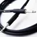Cabo P10 X P10 Tecniforte LV10NI Reto-Reto Live Emborrachado 10FT 3,05 Metros