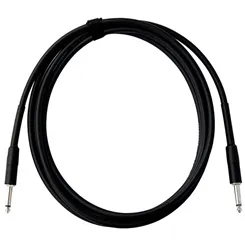 Cabo P10 X P10 Tecniforte LV15NI Reto-Reto Live Emborrachado 15FT 4,57 Metros