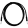 Cabo P10 X P10 Tecniforte LV15NI Reto-Reto Live Emborrachado 15FT 4,57 Metros
