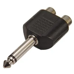 Plug Adaptador P-10M X 2 JRCA CSR WD-5032 Plástico