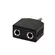 Plug Adaptador P2 Stereo X 2 J P2 Stereo CSR WD5025