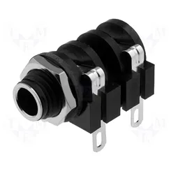 Plug P-10 Jack Mono Amphenol ACJM-MHS Plástico