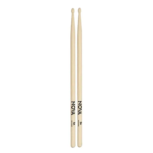 Baqueta para Bateria Nova by Vic Firth 5A Ponta Madeira (Par)
