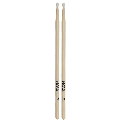 Baqueta para Bateria Nova by Vic Firth 7A Ponta Nylon (Par)