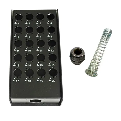 Medusa 20 Vias Spectrus XST.20V1 com Mola Prensa Cabo
