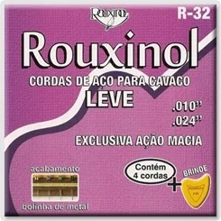 Encordoamento para Cavaquinho Rouxinol R-32 Leve
