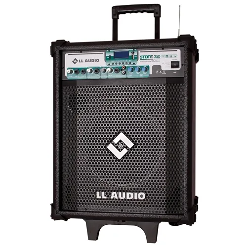 Caixa Amplificada LL Stone 250BAT com Bateria Interna, Recarregável