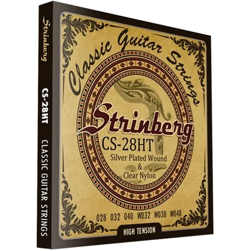 Encordoamento para Violão Nylon Strinberg CS-28HT Hard Tension