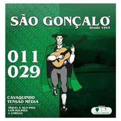 Encordoamento para Cavaquinho São Gonçalo Níquel com Bolinha