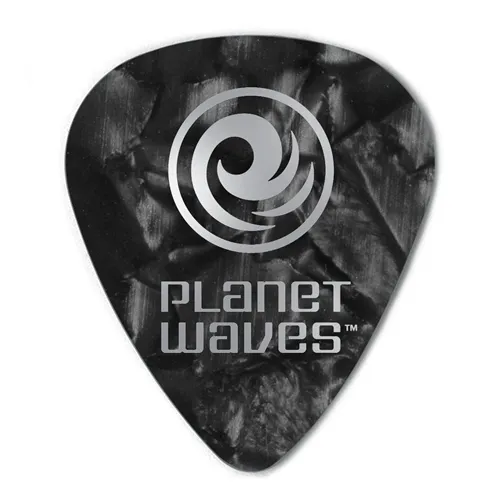 Palheta Planet Waves Black Pearl Celulloid .70 Medium