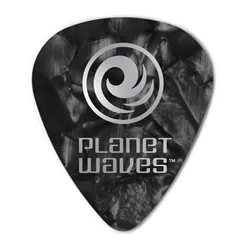 Palheta Planet Waves Black Pearl Celulloid .70 Medium