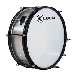 Caixa Repique 15CM X 14" Luen 21087 Chapa Escovada Natural