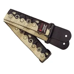 Correia para Violão/ Guitarra/ Baixo Ibox CNTM2 Tomati Signature Creme/ Preta