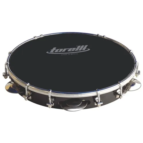 Pandeiro 10" Torelli TP-325 Especial Silver